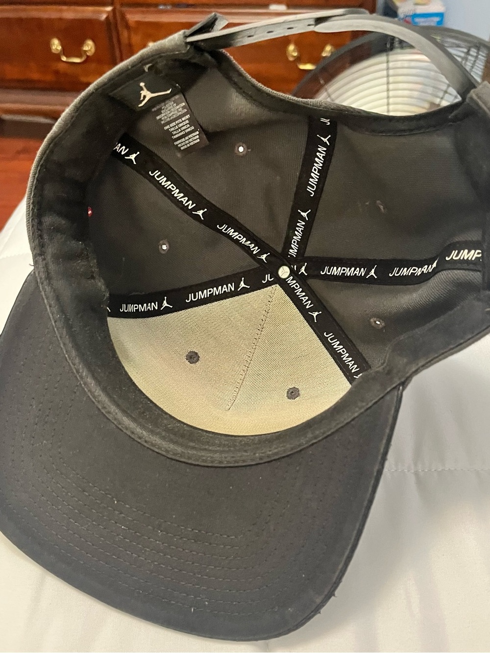 Air Jordan Black Snapback Hat View 6